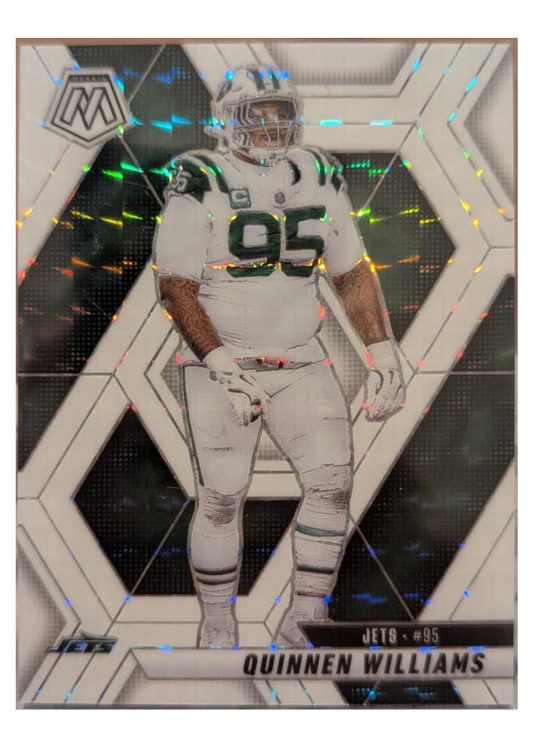2025 Panini Mosaic Base Set Quinnen Williams #160 card