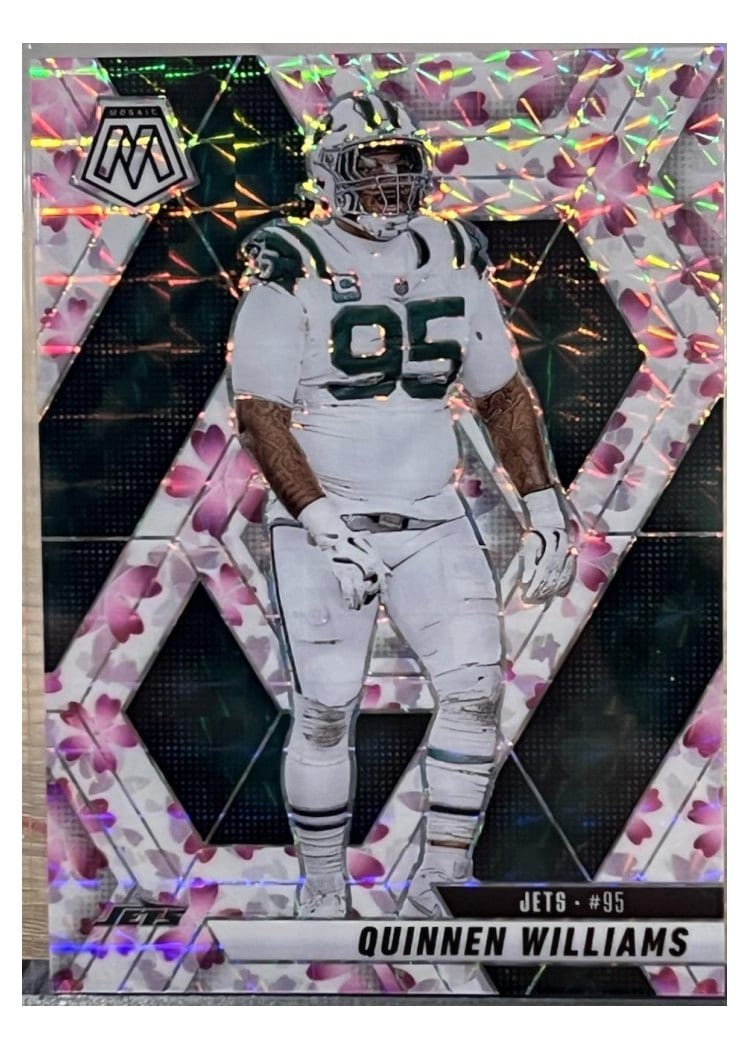 2025 Panini Mosaic Base Set Quinnen Williams #160 card