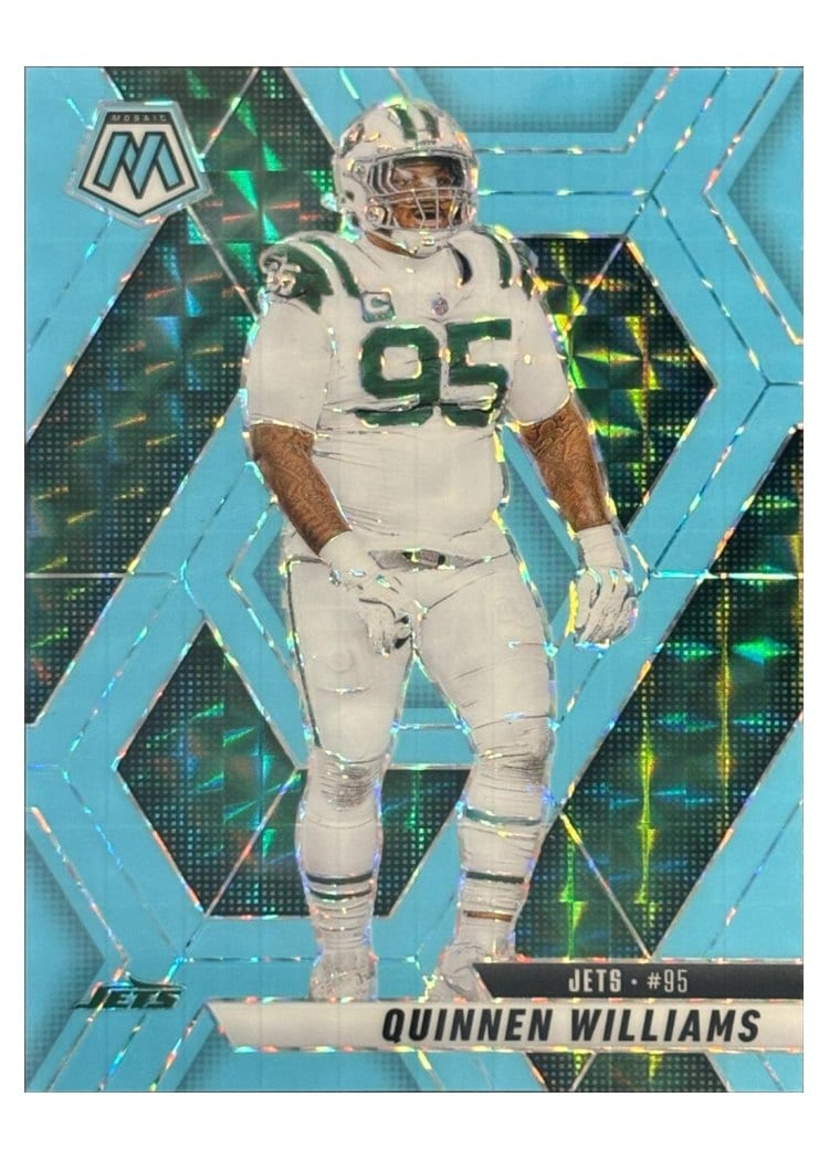 2025 Panini Mosaic Base Set Quinnen Williams #160 card