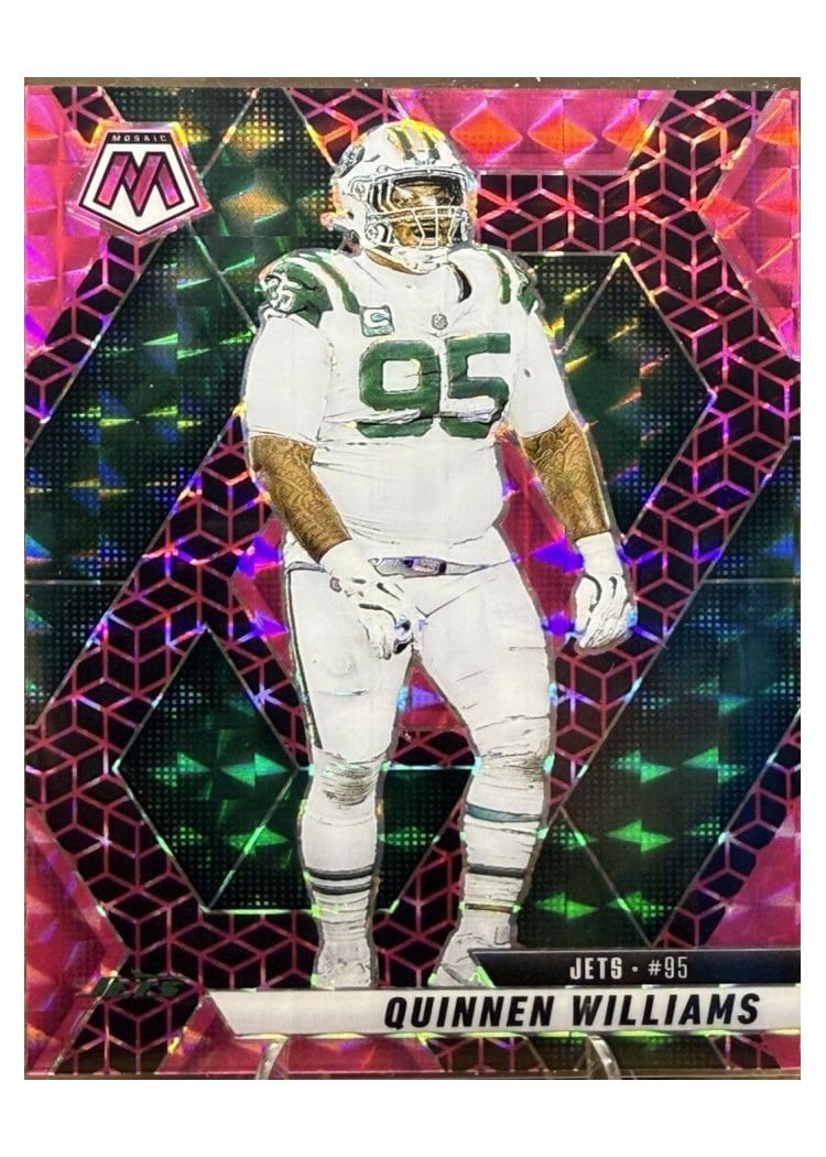 2025 Panini Mosaic Base Set Quinnen Williams #160 card