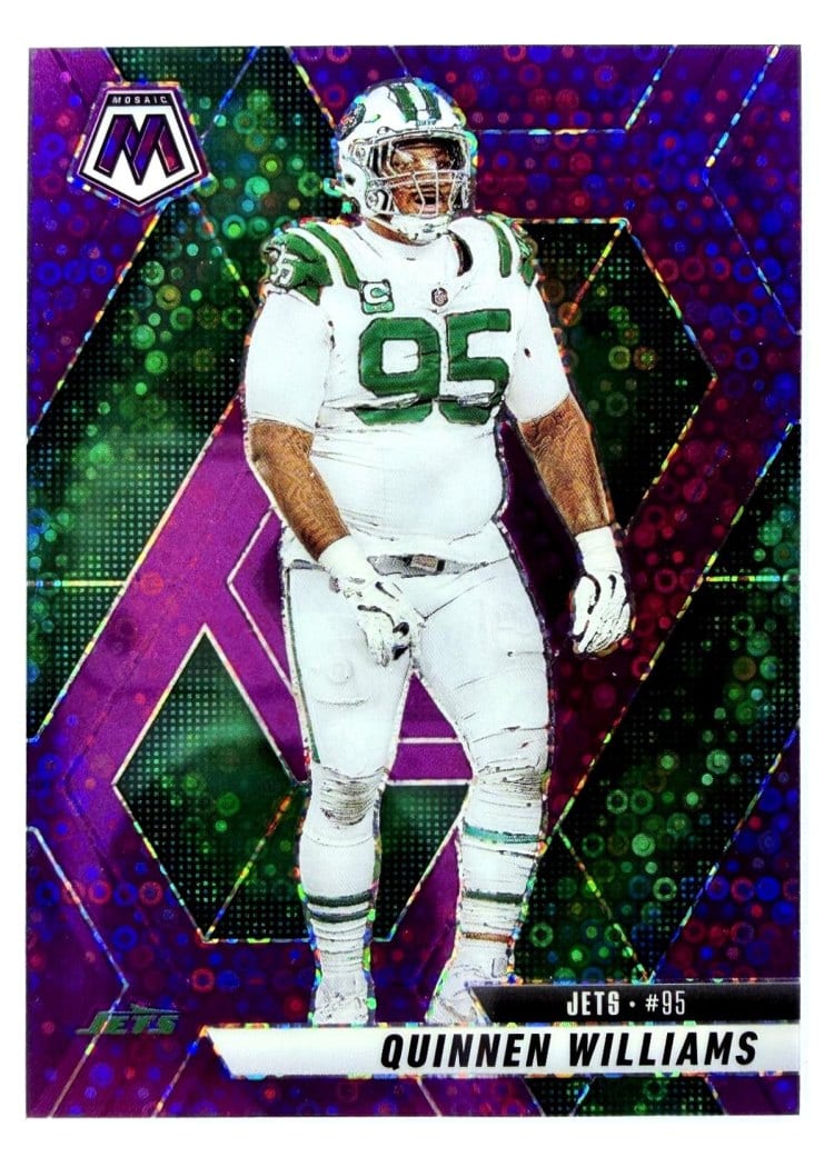 2025 Panini Mosaic Base Set Quinnen Williams #160 card