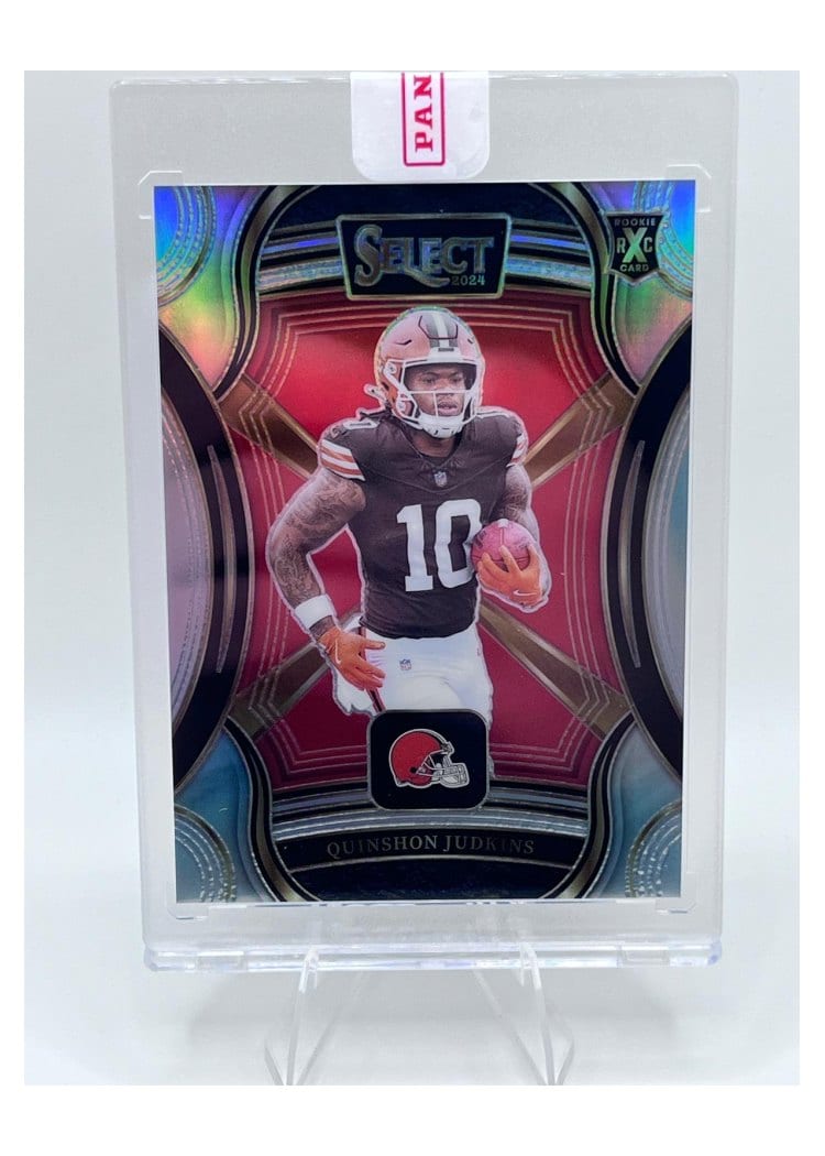 2024 Panini Select 2025 XRC Prizm Redemption Quinshon Judkins #508 card