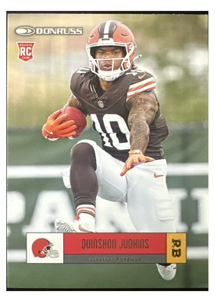 2025 Donruss Retro 2005 Quinshon Judkins #R05-QUJ card
