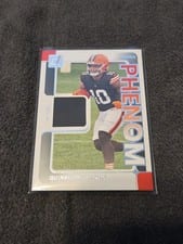 2025 Donruss Rookie Phenom Jerseys Quinshon Judkins #RPJ-QJS card