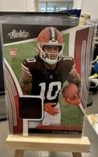 2025 Panini Absolute Absolute Rookie Materials Quinshon Judkins #ARM-QJS card