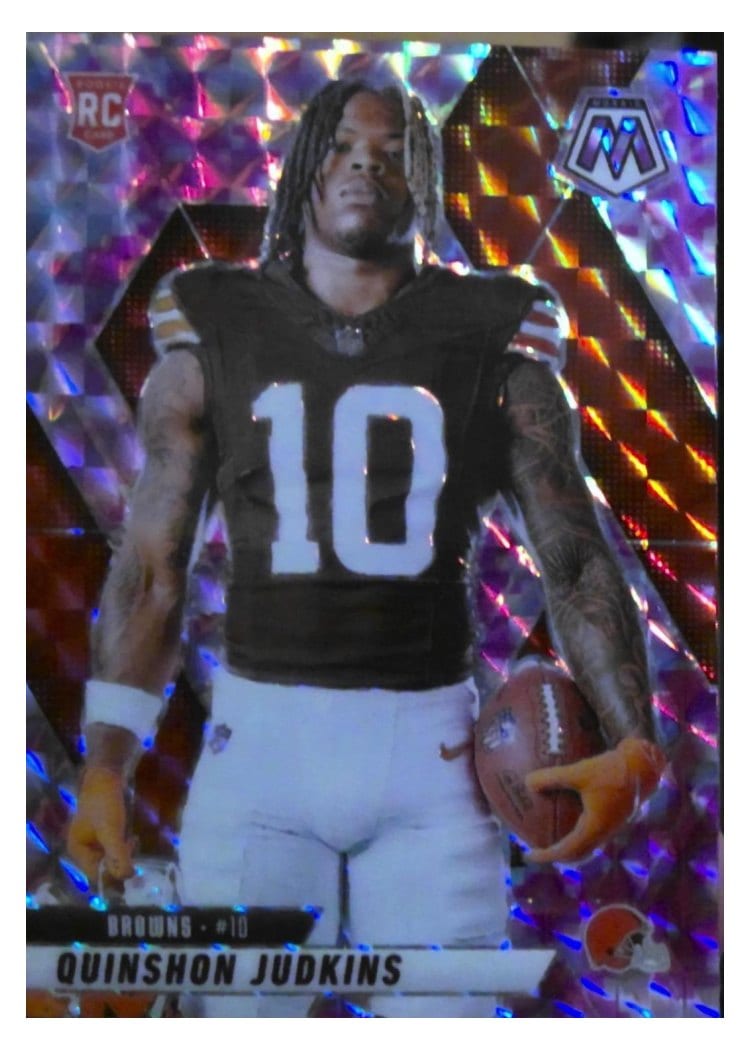 2025 Panini Mosaic Base Set Quinshon Judkins #276 card