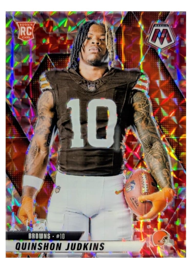 2025 Panini Mosaic Base Set Quinshon Judkins #276 card