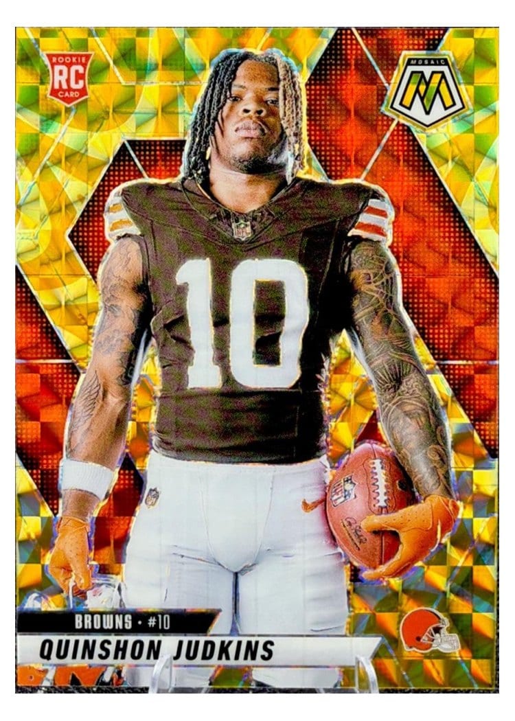 2025 Panini Mosaic Base Set Quinshon Judkins #276 card