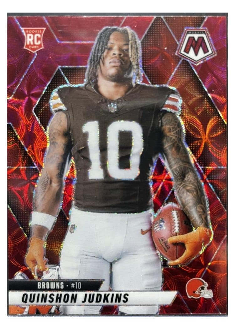 2025 Panini Mosaic Base Set Quinshon Judkins #276 card