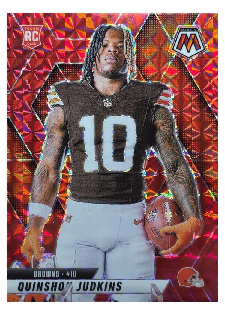 2025 Panini Mosaic Base Set Quinshon Judkins #276 card