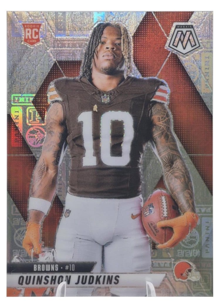 2025 Panini Mosaic Base Set Quinshon Judkins #276 card