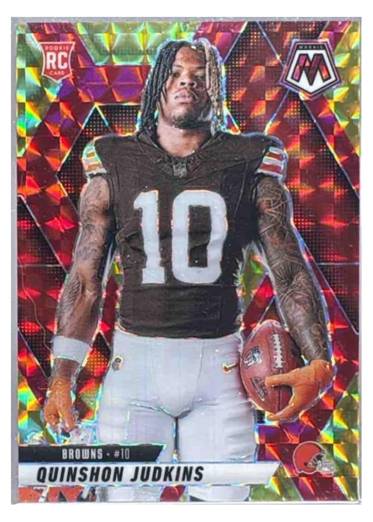 2025 Panini Mosaic Base Set Quinshon Judkins #276 card