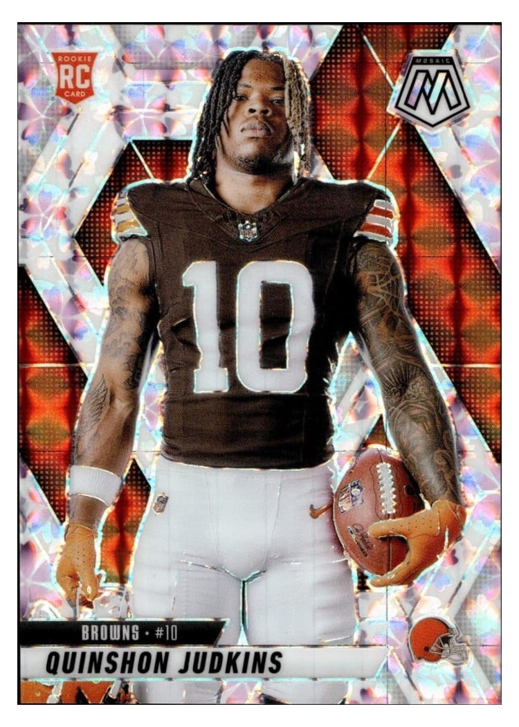 2025 Panini Mosaic Base Set Quinshon Judkins #276 card