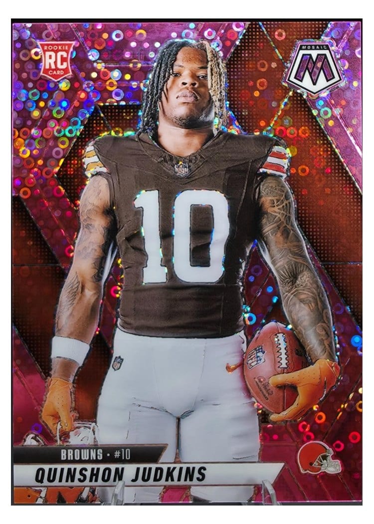 2025 Panini Mosaic Base Set Quinshon Judkins #276 card