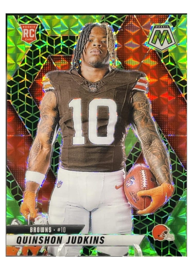 2025 Panini Mosaic Base Set Quinshon Judkins #276 card