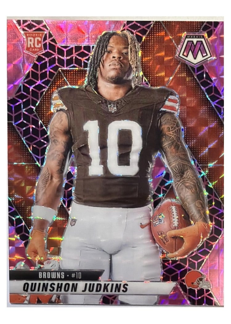 2025 Panini Mosaic Base Set Quinshon Judkins #276 card