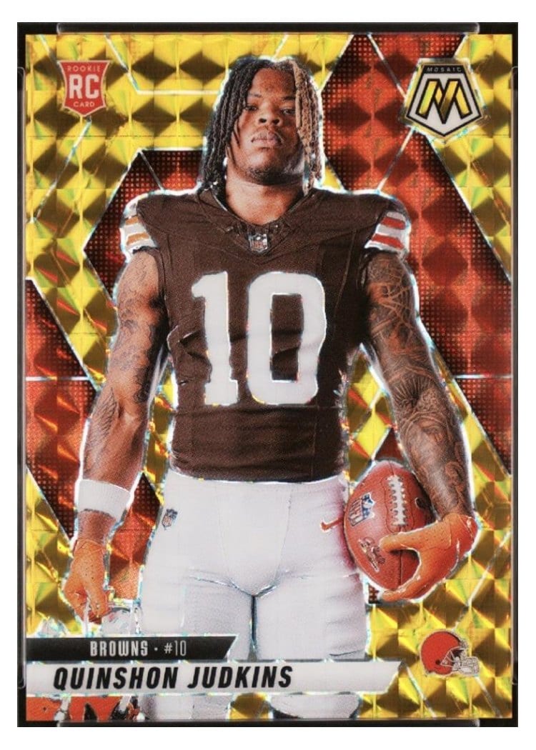 2025 Panini Mosaic Base Set Quinshon Judkins #276 card