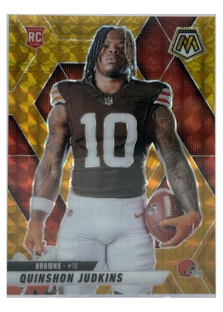 2025 Panini Mosaic Base Set Quinshon Judkins #276 card