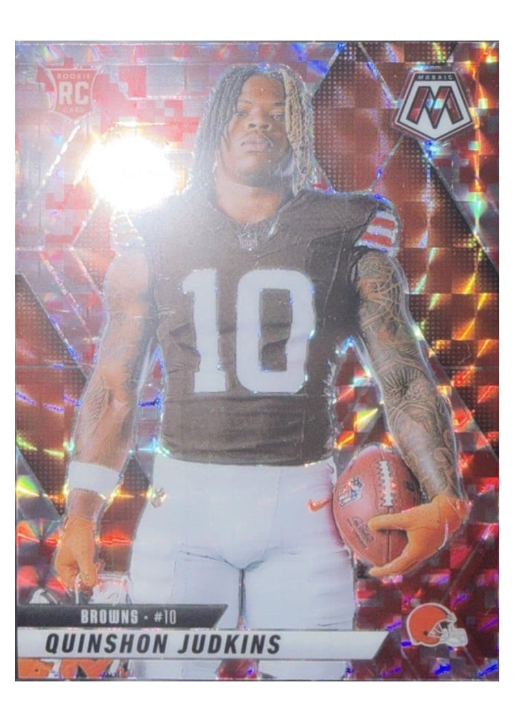 2025 Panini Mosaic Base Set Quinshon Judkins #276 card