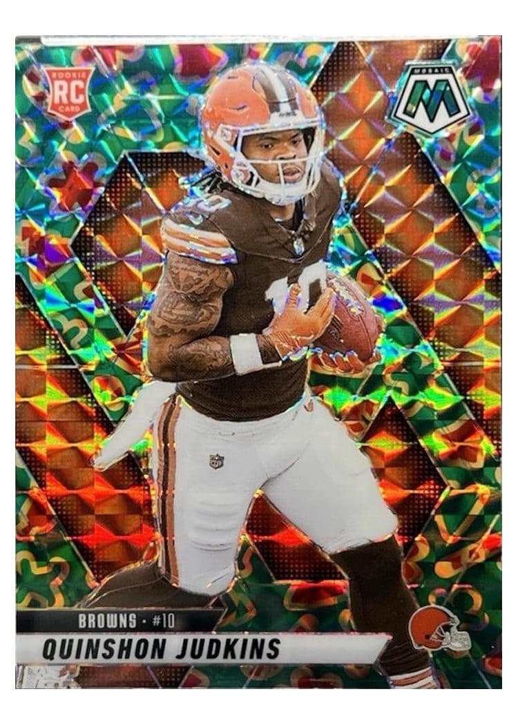 2025 Panini Mosaic Base Set Quinshon Judkins #276 card