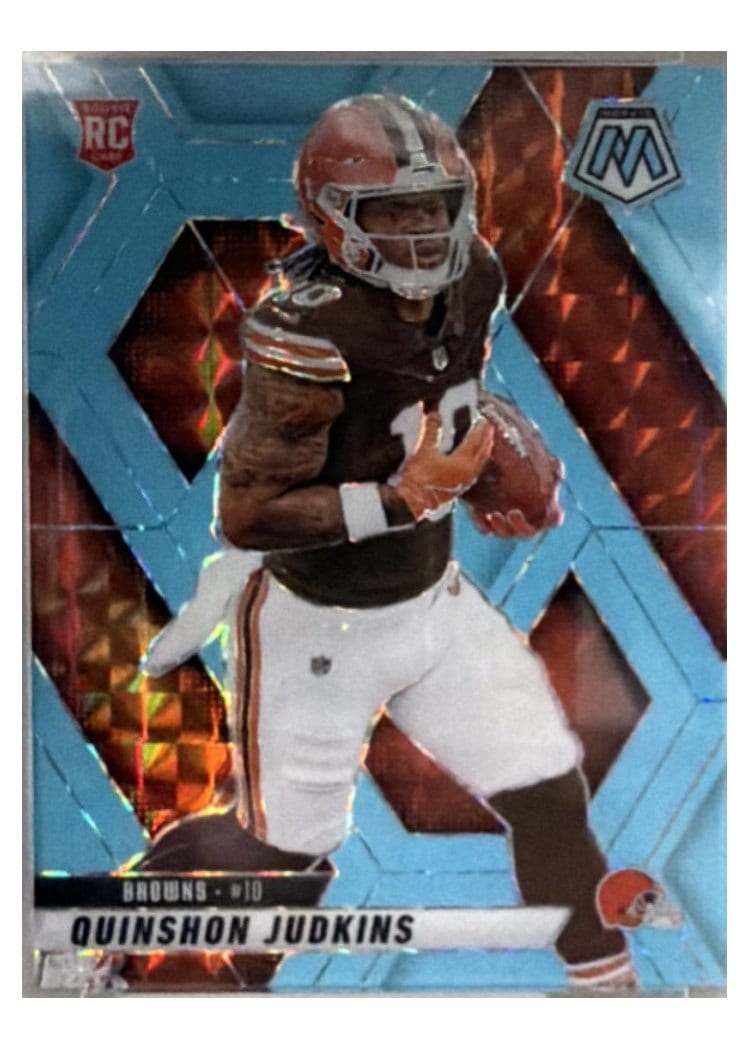 2025 Panini Mosaic Base Set Quinshon Judkins #365 card
