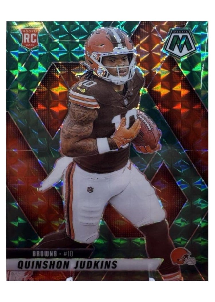 2025 Panini Mosaic Base Set Quinshon Judkins #365 card