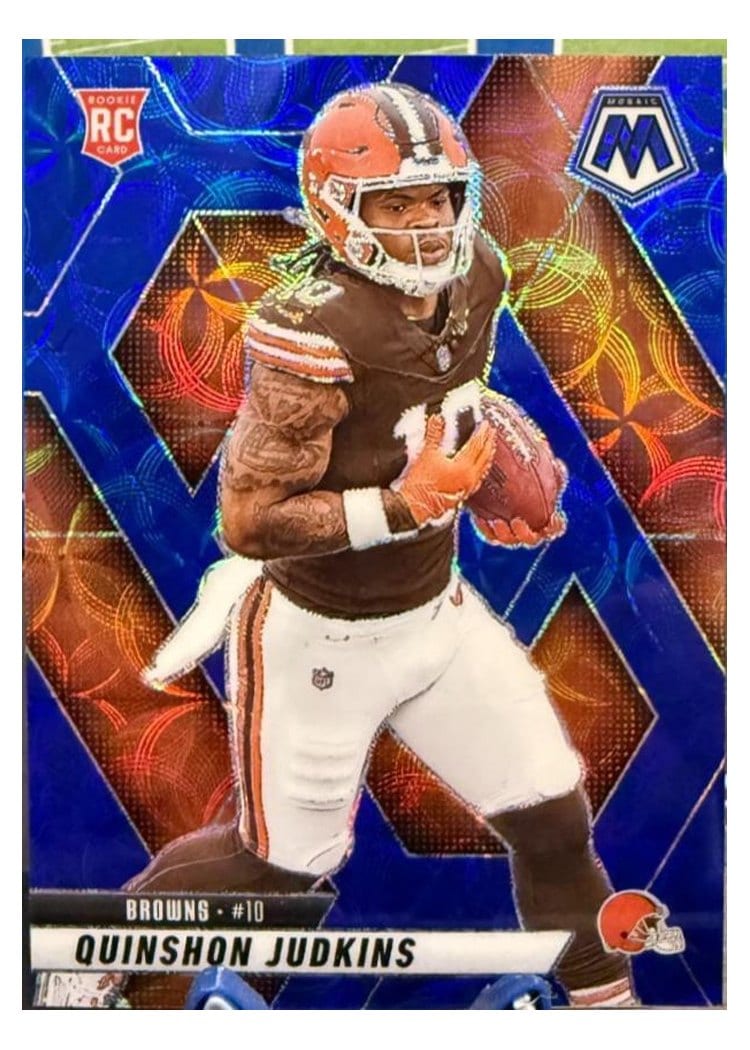 2025 Panini Mosaic Base Set Quinshon Judkins #365 card