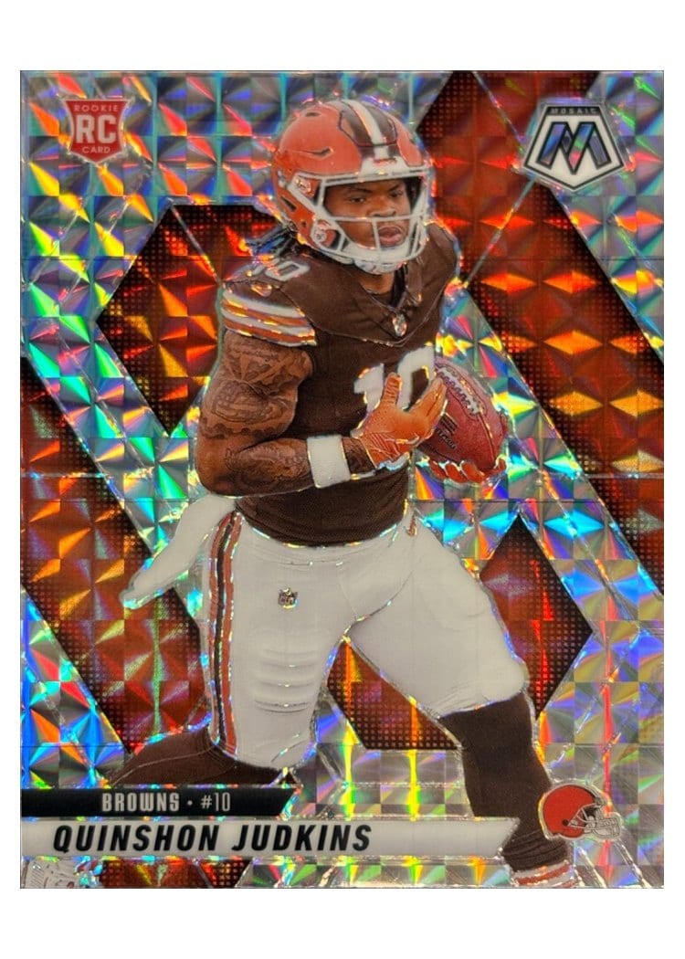 2025 Panini Mosaic Base Set Quinshon Judkins #365 card