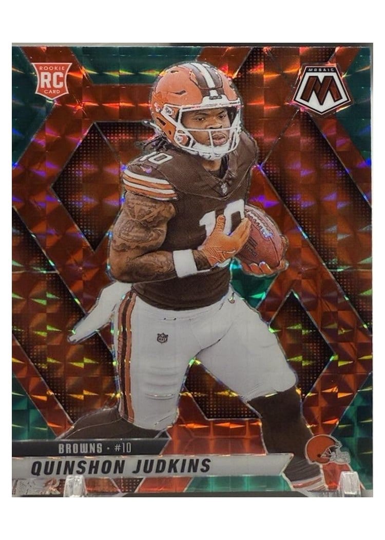 2025 Panini Mosaic Base Set Quinshon Judkins #365 card