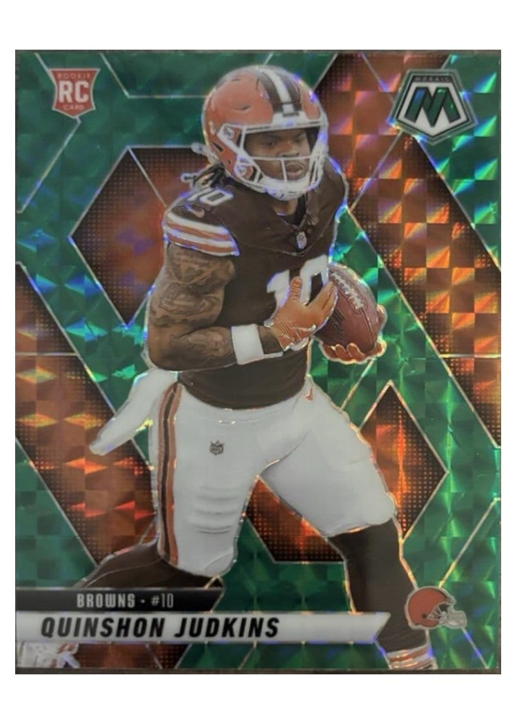 2025 Panini Mosaic Base Set Quinshon Judkins #365 card