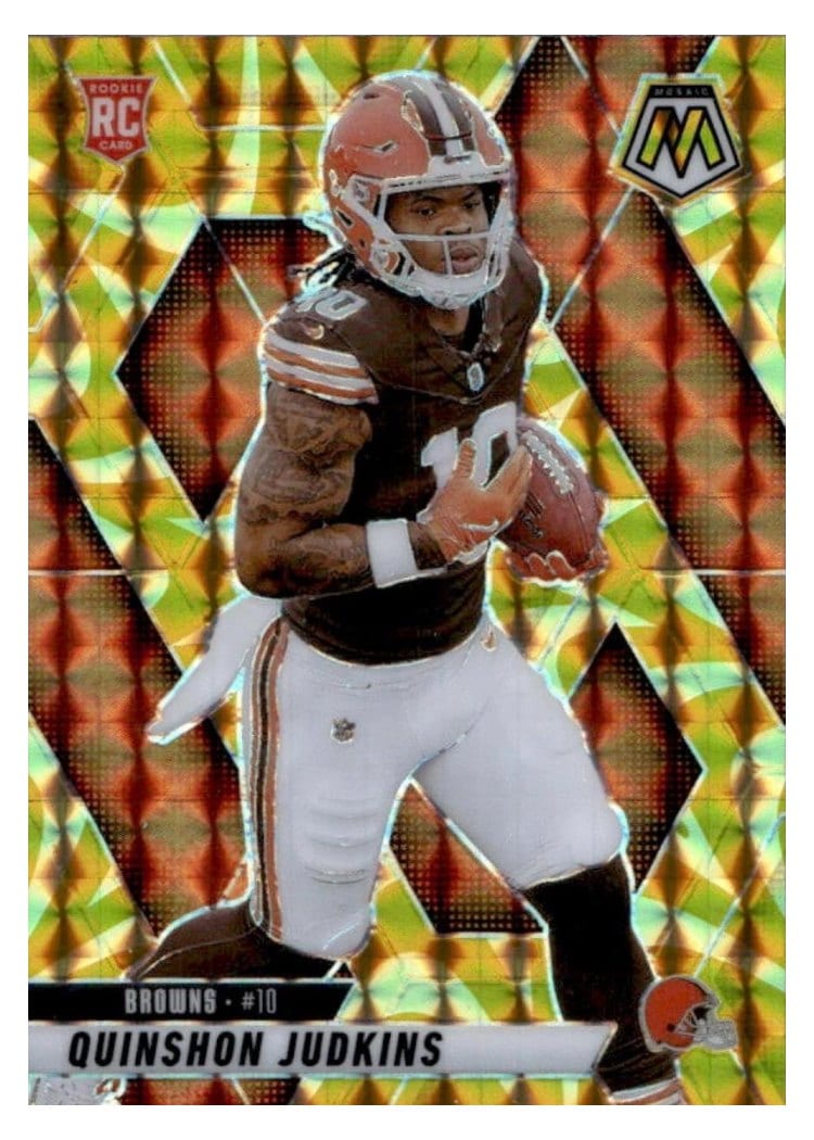 2025 Panini Mosaic Base Set Quinshon Judkins #365 card
