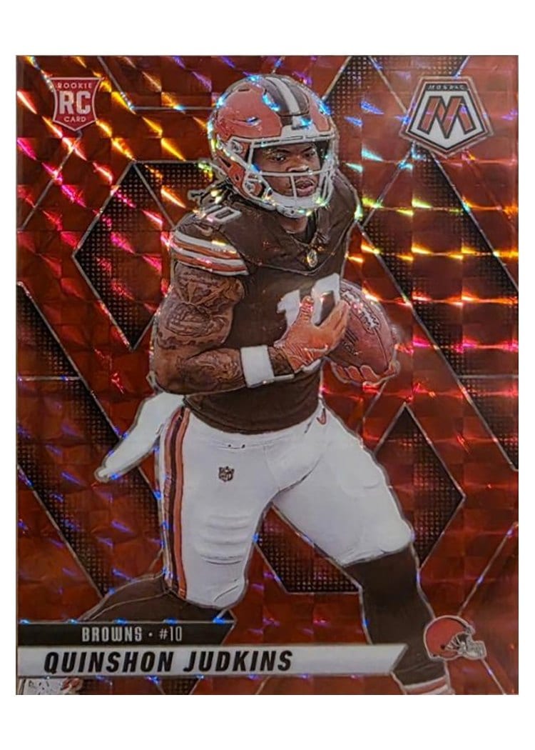 2025 Panini Mosaic Base Set Quinshon Judkins #365 card
