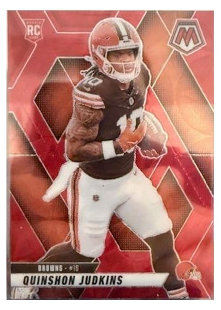 2025 Panini Mosaic Base Set Quinshon Judkins #365 card
