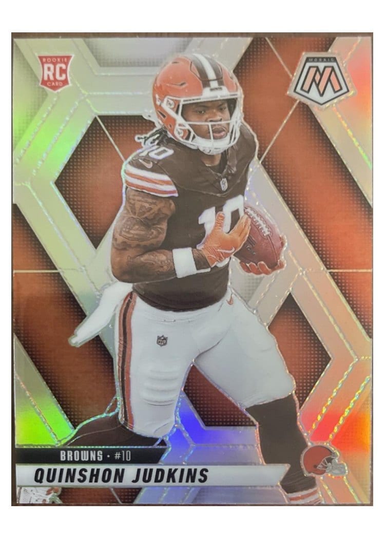 2025 Panini Mosaic Base Set Quinshon Judkins #365 card