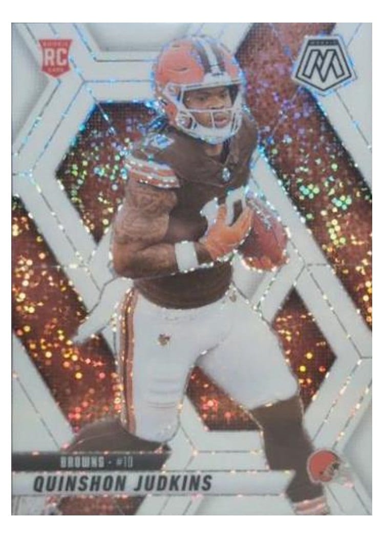 2025 Panini Mosaic Base Set Quinshon Judkins #365 card