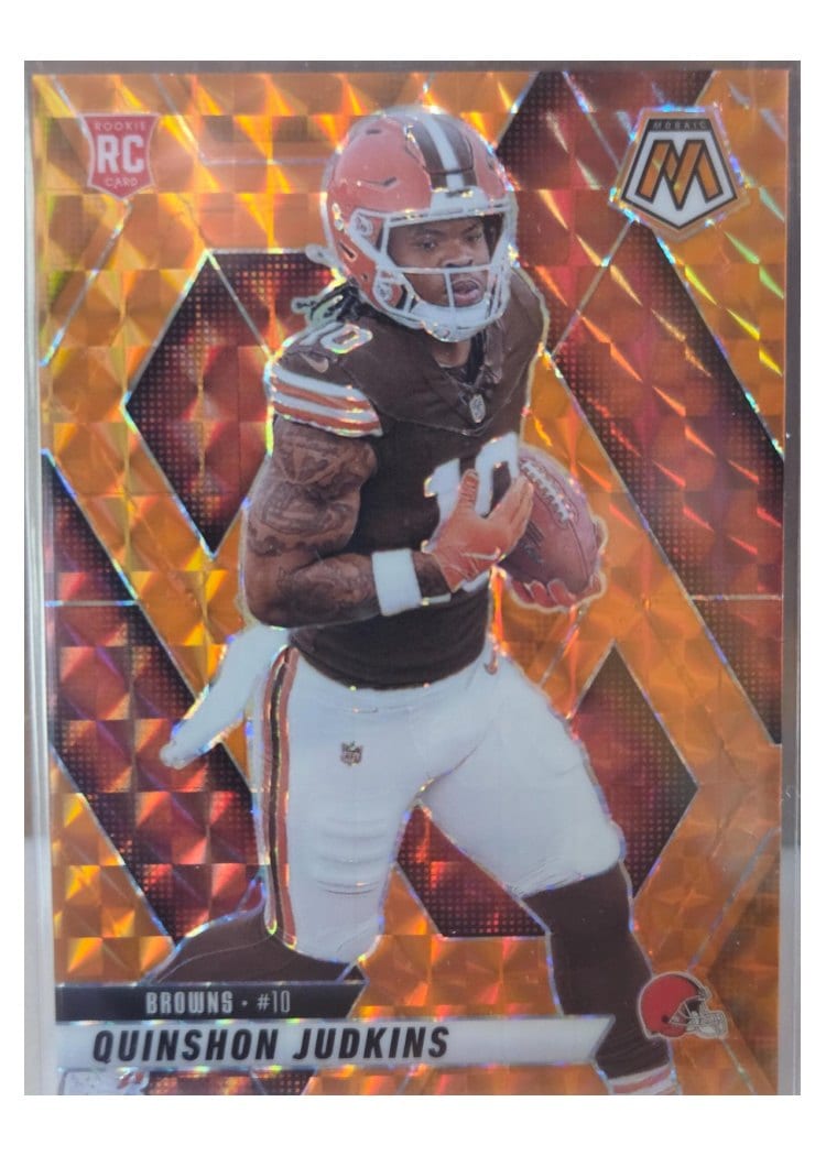 2025 Panini Mosaic Base Set Quinshon Judkins #365 card