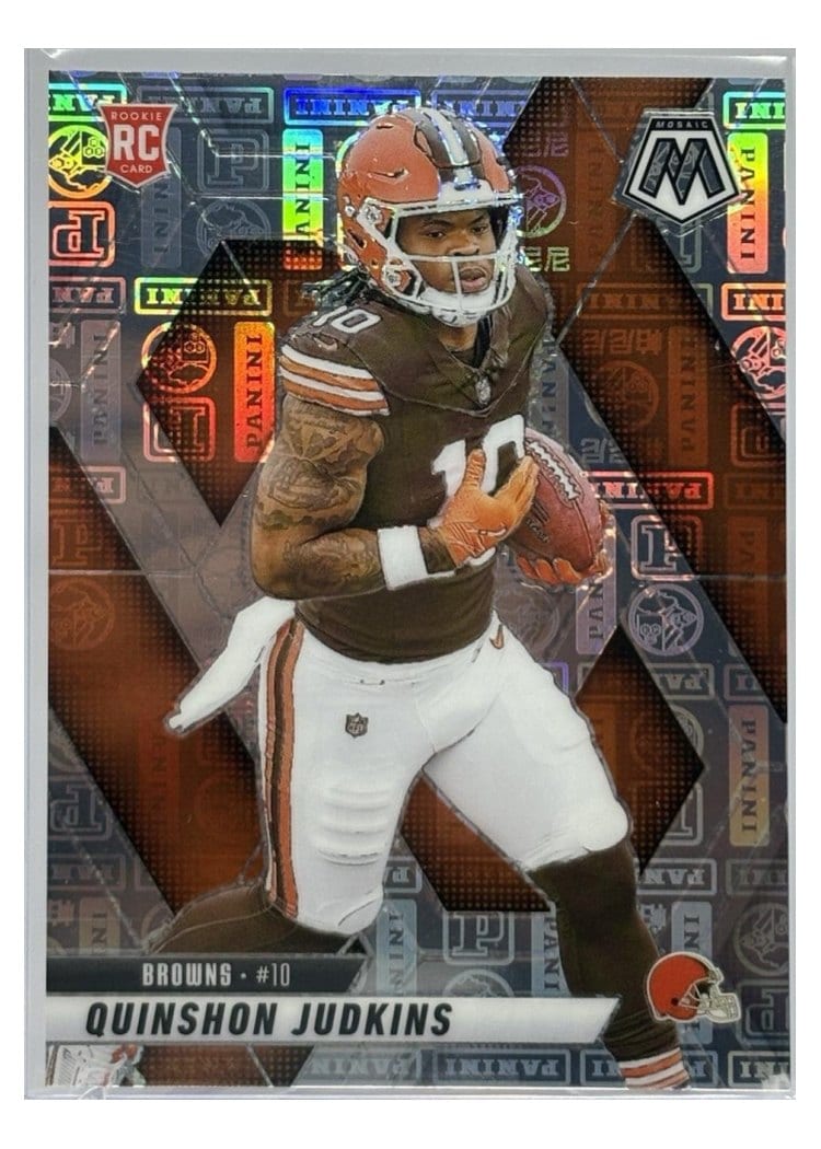 2025 Panini Mosaic Base Set Quinshon Judkins #365 card