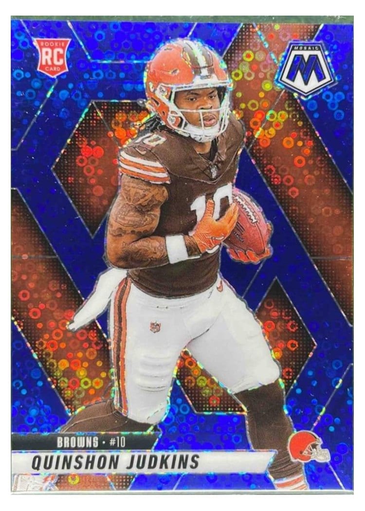 2025 Panini Mosaic Base Set Quinshon Judkins #365 card