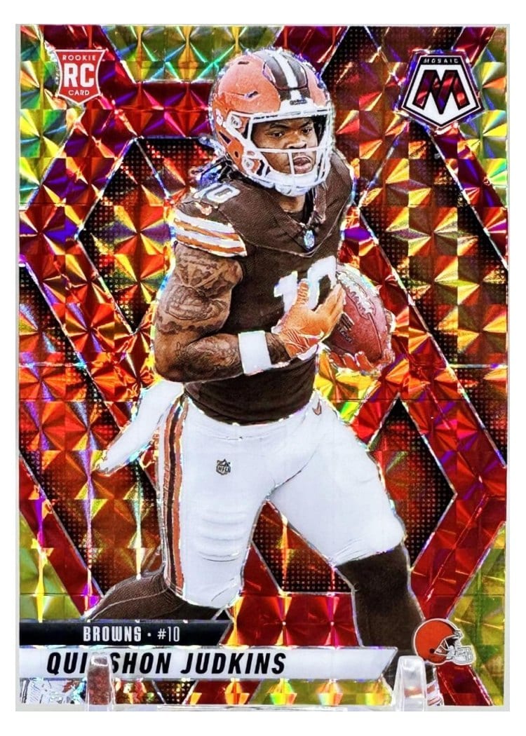 2025 Panini Mosaic Base Set Quinshon Judkins #365 card