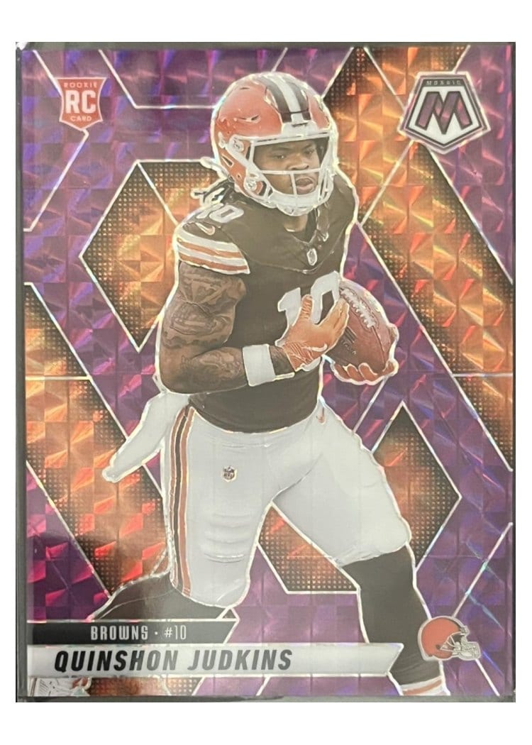2025 Panini Mosaic Base Set Quinshon Judkins #365 card