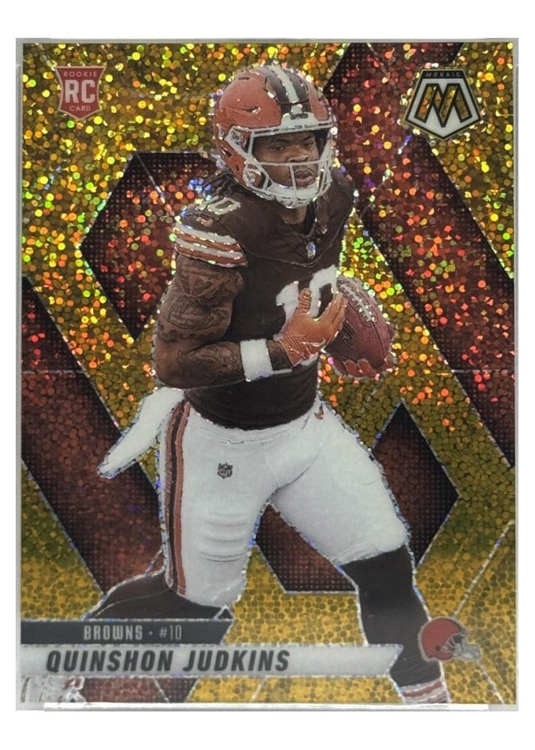 2025 Panini Mosaic Base Set Quinshon Judkins #365 card