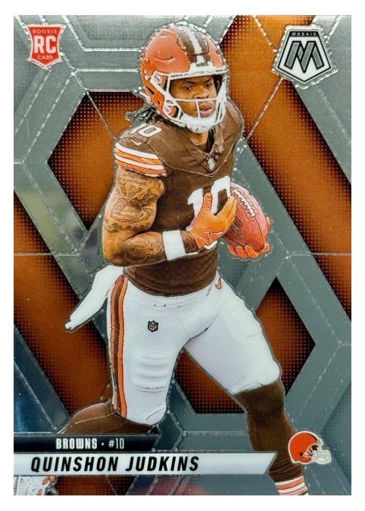 2025 Panini Mosaic Base Set Quinshon Judkins #365 card