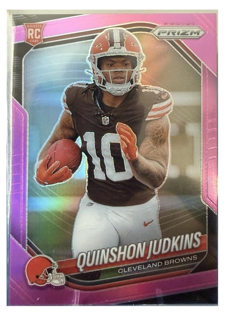 2025 Panini Prizm Base Set Quinshon Judkins #313 card