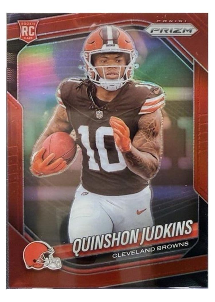 2025 Panini Prizm Base Set Quinshon Judkins #313 card