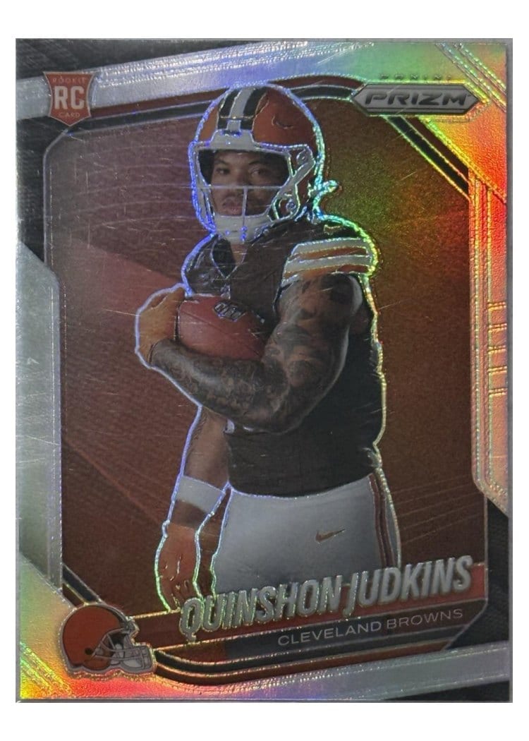 2025 Panini Prizm Base Set Quinshon Judkins #407 card