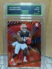 2025 Panini Revolution Rookie Autographs Quinshon Judkins #10 card