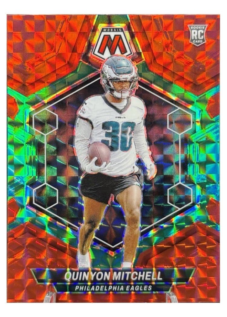 2024 Panini Mosaic Base Set Quinyon Mitchell #322 card