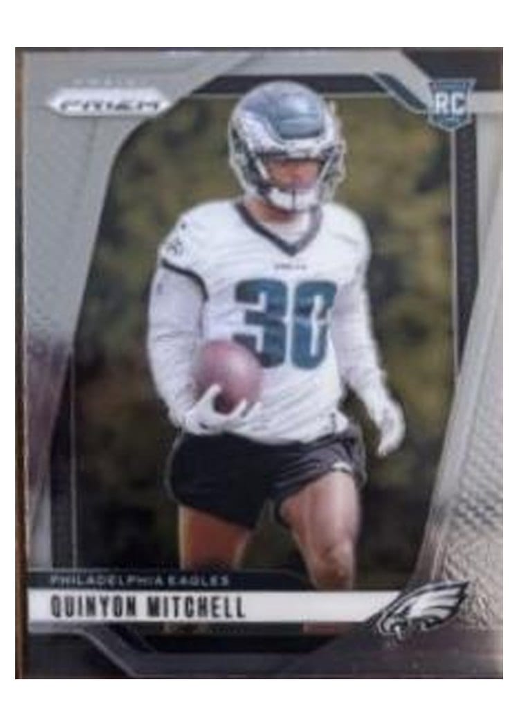 2024 Panini Prizm Base Set Quinyon Mitchell #381 card