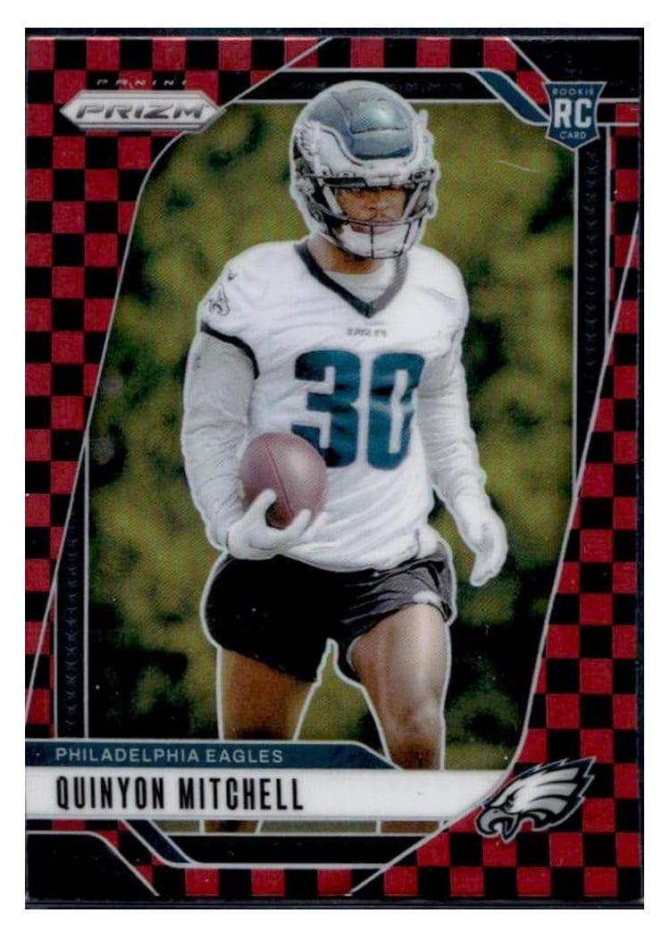 2024 Panini Prizm Base Set Quinyon Mitchell #381 card