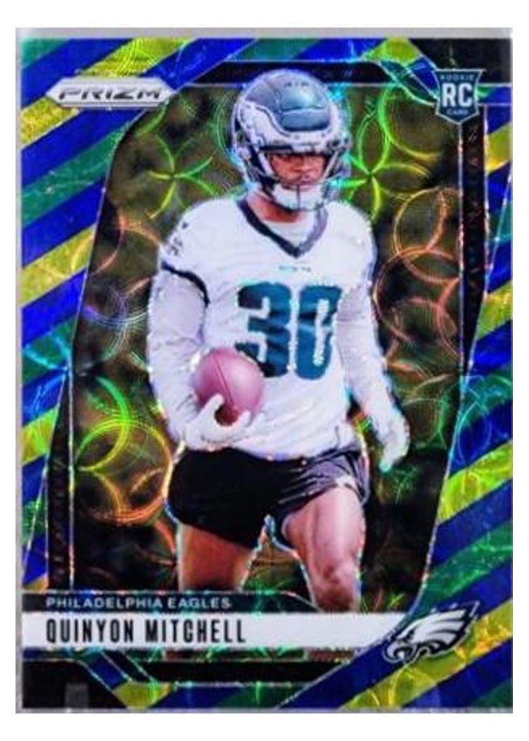 2024 Panini Prizm Base Set Quinyon Mitchell #381 card